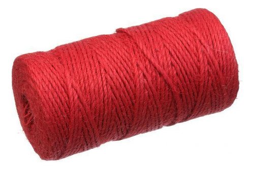 2 De Arpillera Cuerda Cuerda Para Colgar De De Rojo