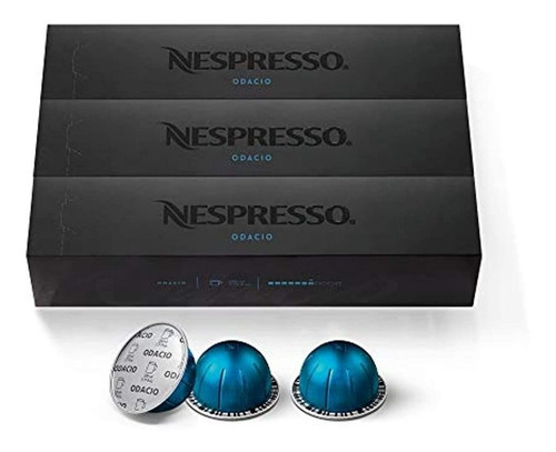 Nespresso Cápsulas Vertuoline, Odacio, Café Tostado Oscuro