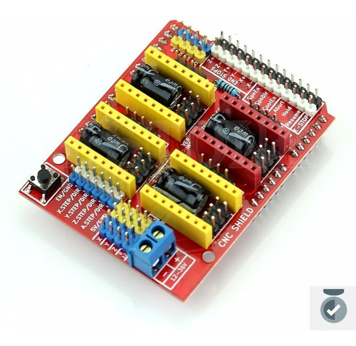 Imagen 6 de 7 de Shield Cnc V3 Mother Para Arduino Uno Usb Drivers Reprap