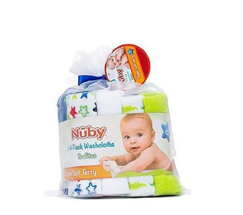 Toallitas Babitas Pack 24 Nuby Azul- Bebés Y Niños