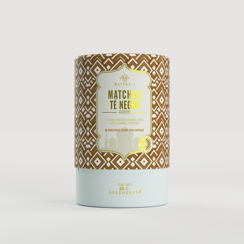 Té Negro Matchali Con Té Matcha