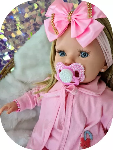 Bebê Reborn Boneca Realista Brinquedo Criança Pronta Entrega