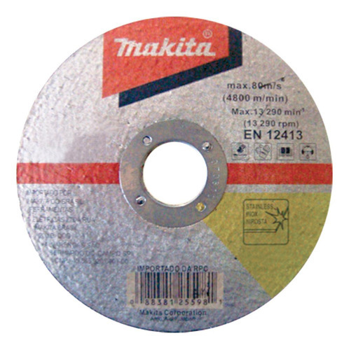 Disco Corte Para Metal 7 180x2x22.23mm D-20024 Makita