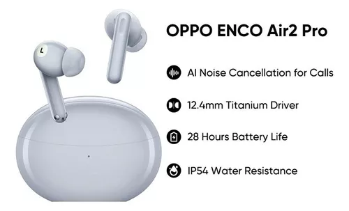 Oppo enco air2 pro auriculares 5.2 audífonos inalambricos - Gris OPPO