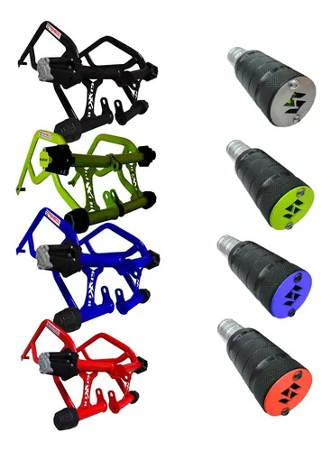 Defensa Stunt Gixxer 150 Fi + Slider Exosto + Obsq Promecol