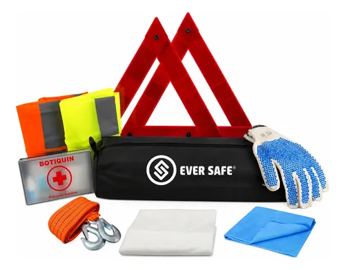 Kit De Seguridad Auto Complementario Baliza Chaleco Botiquin