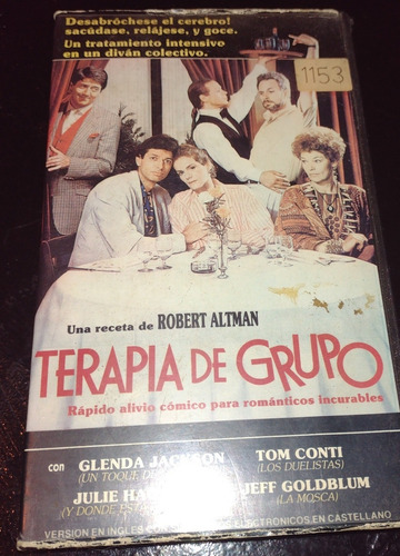 Terapia En Grupo En Vhs Clásico Original!! (Usado)