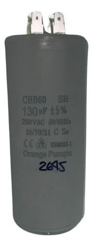 Condensador Cbb60,para Motor Cbb60 | 30uf 250v 50/60hz Pumps
