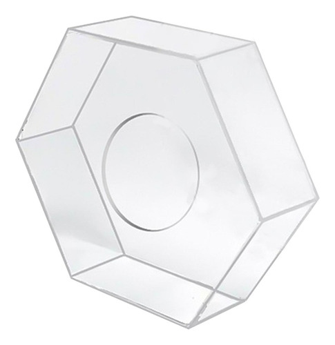 Soporte De Pastel De Acrílico Transparente Cilindro Display