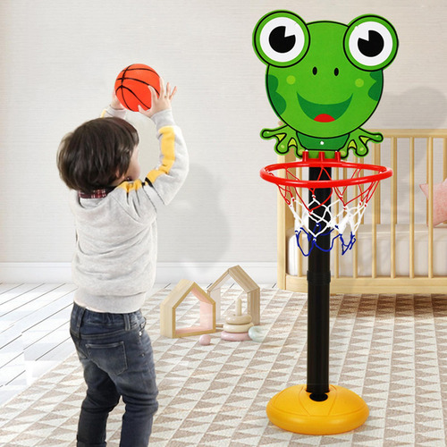 Kit De Soporte De Aro De Baloncesto Animales Ajustables Rana