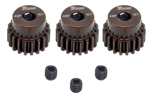 3pcs De Acero De 15t/17t/19/t/21t 22t/25t 48p Motor De 19t