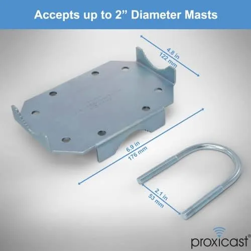 Proxicast X-boom Mimo Kit De Soporte Cruzado Para Mástil De