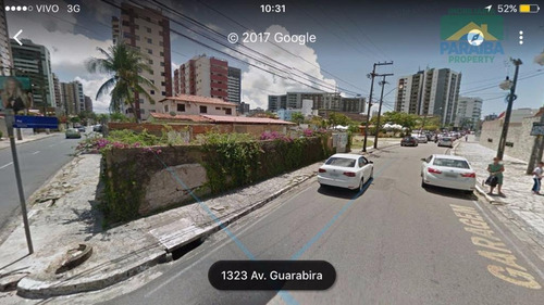 Imagem 2 de 3 de Terreno Comercial A Venda Ou Locação - Praia De Manaíra - João Pessoa - Pb - Te0072