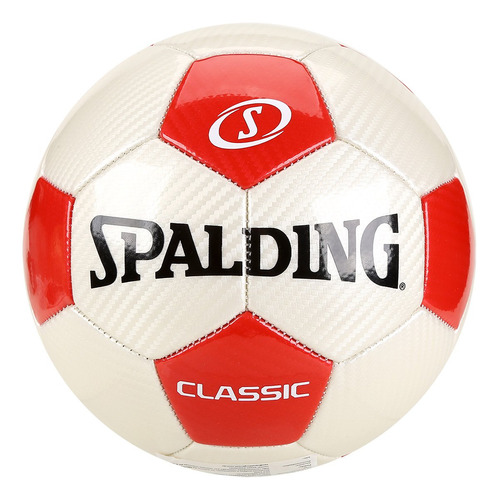 Balon Pelota De Futbol Spalding Clasic 5 /forcecl Rojo