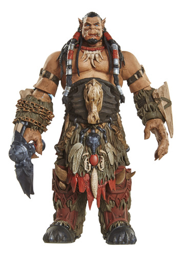 Warcraft Figura De Acción Durotan De 6 Con Accesorio