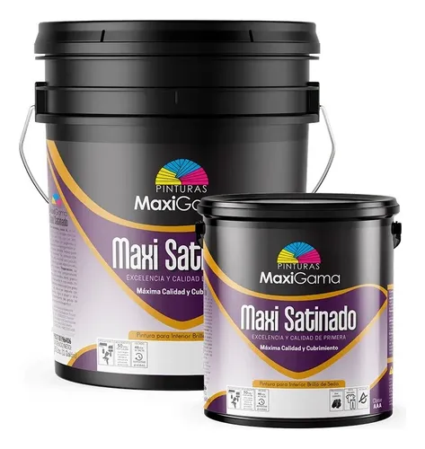 comprar Pintura Satinada Blanco Maxi Gama Galon