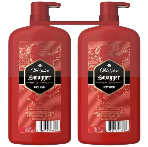 Old Spice Swagger Jabon Corporal Liquido 2 Pack Importado