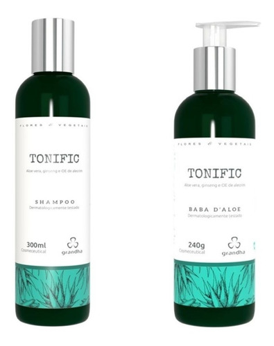  Grandha Tonific Flores & Vegetais Shampoo E Condicionador