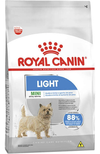 Ração Royal Canin Light Cães Adulto Porte Pequeno E Mini 1kg