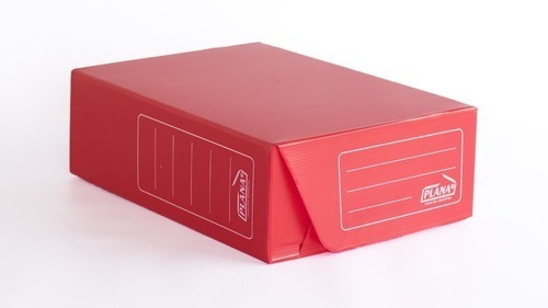 Cajas Para Archivo En Medida Rojo (36x25x12xm)  10 Unidades