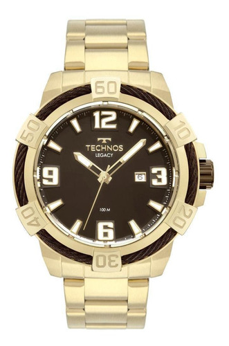 Relógio Masculino Technos Legacy Dourado A Prova D'água