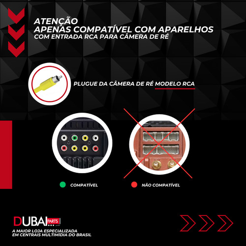 Câmera De Ré Hd Hyundai Santafe 2008 2009 2010 2012 2013