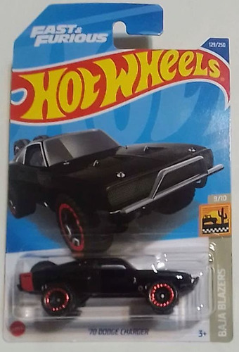 70 Dodge Charger Rápido Y Furioso Hot Wheels 2022 - Gianmm