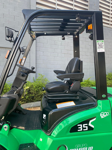 Empilhadeira Elétrica Hangcha 3,5 Toneladas Triplex 4,70