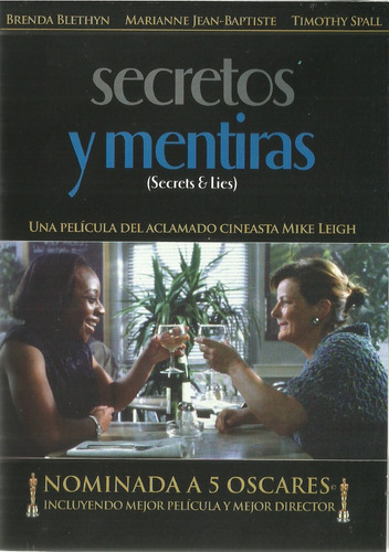 Secretos Y Mentiras | Dvd Brenda Blethyn Película Nueva