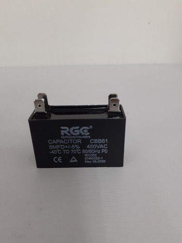 Imagen 9 de 10 de Capacitor De Marcha De 1 A 80 Mf Ventilador Aire Acondiciona