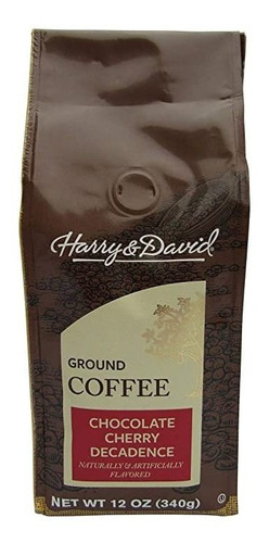 Harry & David Chocolate Cherry Decadence Gourmet Ground Coff