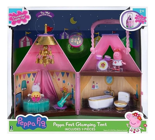 Peppa Pig, Fest Glamping - Tienda De Campaña 9 Pcs. Original