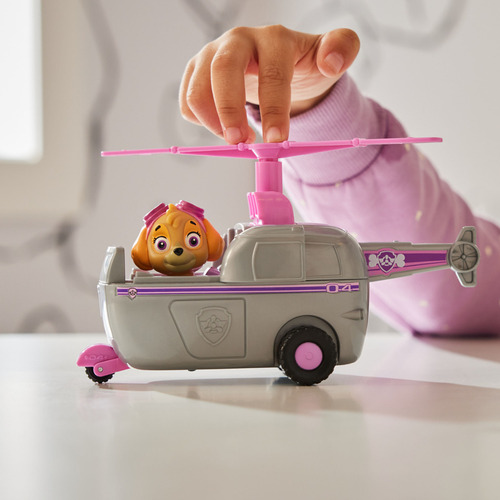 Paw Patrol 6069061 Vehículo Básico Sustentable Skye Color Ro Rosa