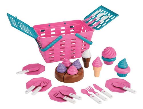 Cesta Kit Cup Cake Magic Toys 631