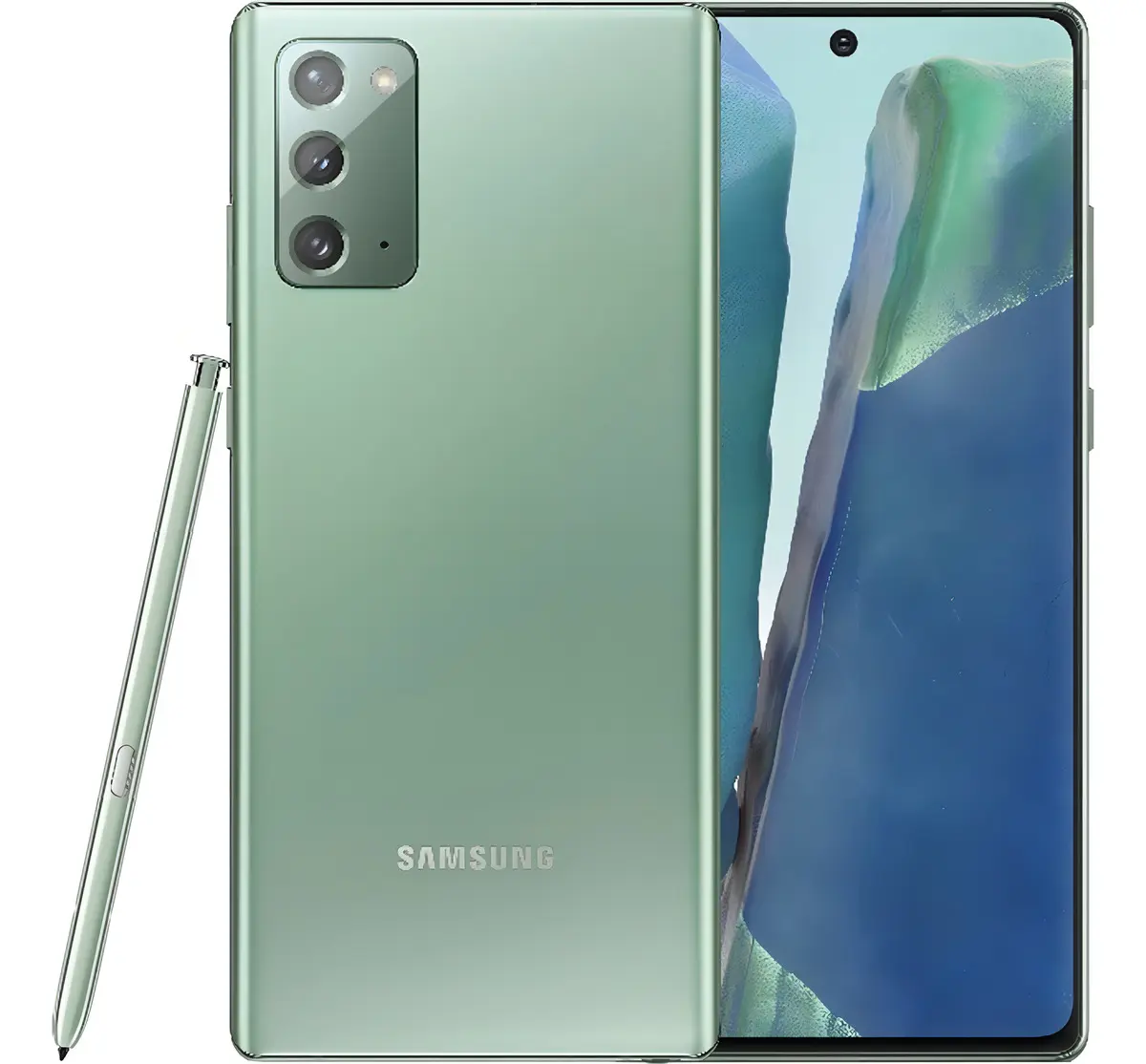 Smartphone Galaxy Note 20 6.7'' 256gb 8gb Ram Verde Samsung Cor Verde-místico (Novo com caixa aberta)