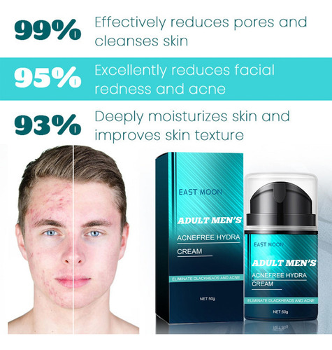 Men's Pore-shrinking Face Cream: Controls Oil, Hydrates