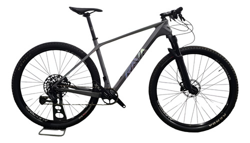 Bicicleta Aro 29 Rava Rage Carbon 12v Sram Tam. 19 Cinza