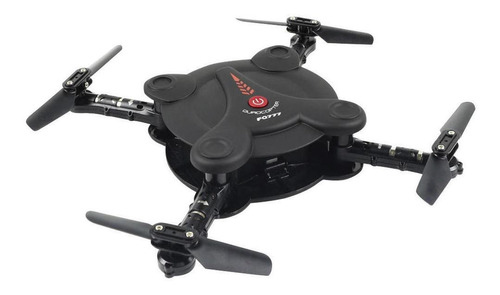 Mini drone FQ777 FQ17W com câmera SD black 1 bateria