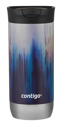 Imagen 3 de 7 de Vaso Termico Contigo Huron Couture 473 Ml Merlot Airbrush Co