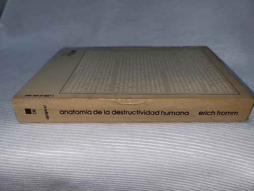 Imagen 2 de 10 de Anatomia De La Destructividad Humana Erich Fromm Sxxi