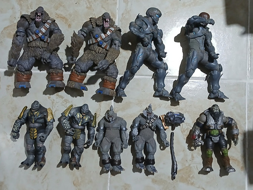 Figura Halo Mcfarlane, Joyride, Jazware Lote (detalles) (Usado)