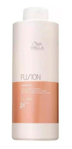 Kit Wella Fusion Shampoo 1000ml + Máscara 500ml