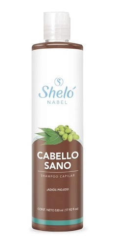 Shampoo Cabello Sano Repelente Piojos Shelo /sa
