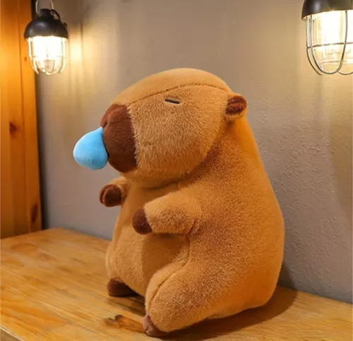 Peluche Capibara Triste Niños Regalo Carpincho