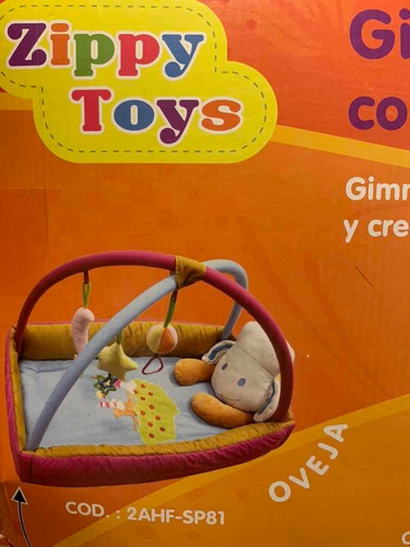 Gimnasio Con Chichonera Fluffy Gyms Zippy Toys Original !!!