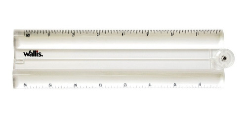 Lupa Wallis Regla Plegable Transparente 42.8cm Acrílico