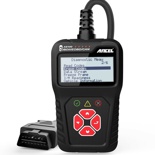 Escáner De Motor Automotriz Ancel As100 Obd2 Para Nissan, Et