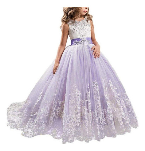 Vestido De Princesa De Niña Para Boda Y Cumpleaños