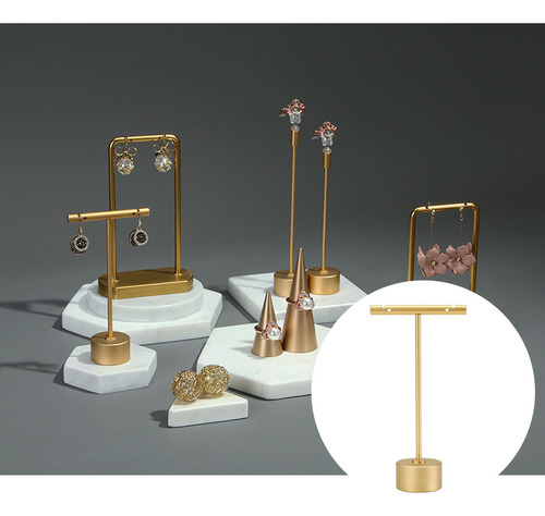 Ba Soporte De Aretes Expositor 3x1.5x11,5cm Base Redonda