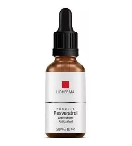 Formula Resveratrol Alto Poder Antioxidante 30ml Lidherma